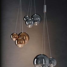 Load image into Gallery viewer, Random LED Pendant Light in Detail.