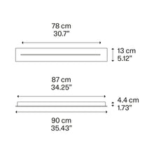 Load image into Gallery viewer, Track Canopy - line drawing.