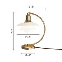 Load image into Gallery viewer, PH 2/2 Luna Table Lamp - line drawing.