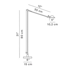 Load image into Gallery viewer, Berenice Floor Lamp - line drawing.