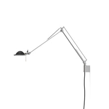 Load image into Gallery viewer, Berenice Wall Light in Aluminium/Black.