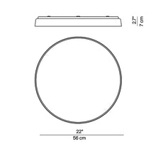 Load image into Gallery viewer, Compendium Ceiling/Wall Light - line drawing.