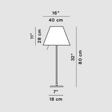 Load image into Gallery viewer, Costanza Table Lamp - line drawing.