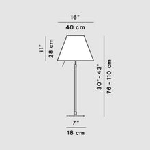 Load image into Gallery viewer, Costanza Table Lamp - line drawing.