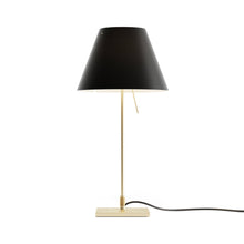 Load image into Gallery viewer, Costanzina Table Lamp in Brass/Liquorice Black.