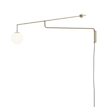 Load image into Gallery viewer, Malamata Wall Light in Brushed Brass.