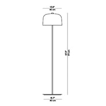 Load image into Gallery viewer, Zile Floor Lamp - line drawing.