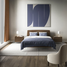 Load image into Gallery viewer, Zile Table Lamp in bedroom.