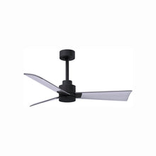 Load image into Gallery viewer, Alessandra Indoor / Outdoor Ceiling Fan in Matte Black/Brushed Nickel (42-Inch).