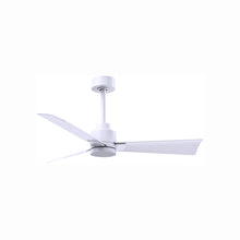 Load image into Gallery viewer, Alessandra Indoor / Outdoor Ceiling Fan in Matte White/Matte White (42-Inch).