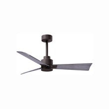 Load image into Gallery viewer, Alessandra Indoor / Outdoor Ceiling Fan in Textured Bronze/Barn Wood (42-Inch).