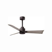 Load image into Gallery viewer, Alessandra Indoor / Outdoor Ceiling Fan in Textured Bronze/Gray Ash (42-Inch).