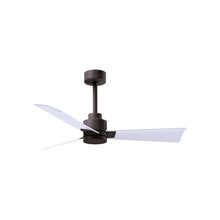 Load image into Gallery viewer, Alessandra Indoor / Outdoor Ceiling Fan in Textured Bronze/Matte White (42-Inch).