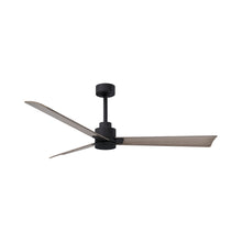 Load image into Gallery viewer, Alessandra Indoor / Outdoor Ceiling Fan in Matte Black/Gray Ash (56-Inch).