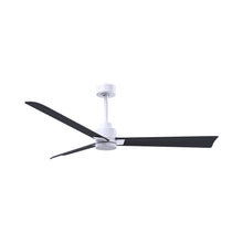 Load image into Gallery viewer, Alessandra Indoor / Outdoor Ceiling Fan in Matte White/Matte Black (56-Inch).