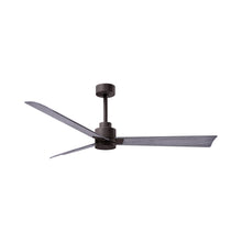Load image into Gallery viewer, Alessandra Indoor / Outdoor Ceiling Fan in Textured Bronze/Barn Wood (56-Inch).