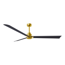 Load image into Gallery viewer, Alessandra Indoor / Outdoor Ceiling Fan in Brushed Brass/Matte Black (72-Inch).