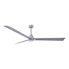 Load image into Gallery viewer, Alessandra Indoor / Outdoor Ceiling Fan in Brushed Nickel/Barn Wood (72-Inch).