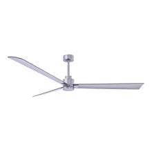 Load image into Gallery viewer, Alessandra Indoor / Outdoor Ceiling Fan in Brushed Nickel/Brushed Nickel (72-Inch).