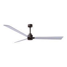 Load image into Gallery viewer, Alessandra Indoor / Outdoor Ceiling Fan in Textured Bronze/Brushed Nickel (72-Inch).