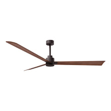 Load image into Gallery viewer, Alessandra Indoor / Outdoor Ceiling Fan in Textured Bronze/Walnut (72-Inch).