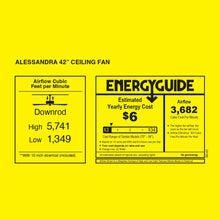 Load image into Gallery viewer, Alessandra Indoor / Outdoor Ceiling Fan in Detail.