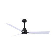 Load image into Gallery viewer, Alessandra Indoor / Outdoor LED Ceiling Fan in Matte Black/Matte White (56-Inch).