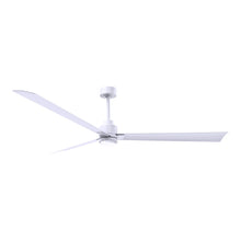 Load image into Gallery viewer, Alessandra Indoor / Outdoor LED Ceiling Fan in Matte White/Matte White (72-Inch).