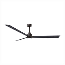 Load image into Gallery viewer, Alessandra Indoor / Outdoor LED Ceiling Fan in Textured Bronze/Matte Black (72-Inch).