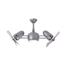 Load image into Gallery viewer, Dagny Indoor / Outdoor LED Dual Ceiling Fan in Detail.