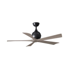 Load image into Gallery viewer, Irene Ceiling Fan in Matte Black/Gray Ash(5-Blade/52-Inch).