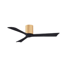 Load image into Gallery viewer, Irene IR3H Indoor / Outdoor Ceiling Fan in Light Mapple/Matte Black (52-Inch).