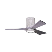 Load image into Gallery viewer, Irene IR3HLK 42-Inch Indoor / Outdoor LED Flush Mount Ceiling Fan in Barn Wood Tone/Barnwood Tone.