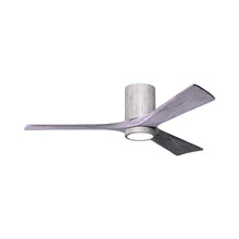 Load image into Gallery viewer, Irene IR3HLK 52-Inch Indoor / Outdoor LED Flush Mount Ceiling Fan in Barn Wood Tone/Barnwood Tone.