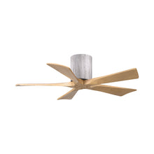 Load image into Gallery viewer, Irene IR5H Flush Mount Ceiling Fan in Barn Wood/Light Maple (42-Inch).