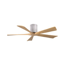 Load image into Gallery viewer, Irene IR5H Flush Mount Ceiling Fan in Barn Wood/Light Maple (52-Inch).