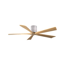 Load image into Gallery viewer, Irene IR5H Flush Mount Ceiling Fan in Barn Wood/Light Maple (60-Inch).