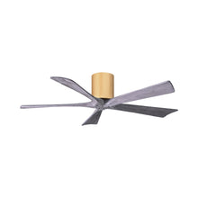 Load image into Gallery viewer, Irene IR5H Indoor / Outdoor Ceiling Fan in Light Maple/Barn Wood (52-Inch).