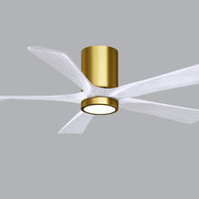 Load image into Gallery viewer, Irene IR5HLK 52-Inch Indoor / Outdoor LED Flush Mount Ceiling Fan in Detail.