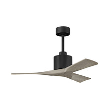 Load image into Gallery viewer, Nan Ceiling Fan in Matte Black/Gray Ash (42-Inch ).