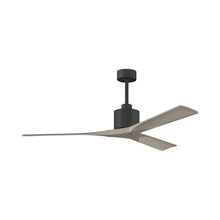 Load image into Gallery viewer, Nan Ceiling Fan in Matte Black/Gray Ash (60-Inch ).
