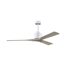 Load image into Gallery viewer, Nan Ceiling Fan in Matte White/Gray Ash (60-Inch ).
