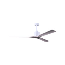 Load image into Gallery viewer, Nan XL Indoor / Outdoor Ceiling Fan in Matte White/Barnwood (72-Inch).