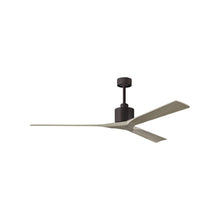 Load image into Gallery viewer, Nan XL Indoor / Outdoor Ceiling Fan in Textured Bronze/Gray Ash (72-Inch).