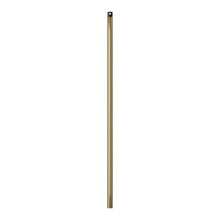 Load image into Gallery viewer, Fandelight Down Rod in Golden Silver (30-Inch).