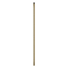 Load image into Gallery viewer, Fandelight Down Rod in Golden Silver (36-Inch).