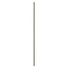 Load image into Gallery viewer, Fandelight Down Rod in Satin Nickel (36-Inch).
