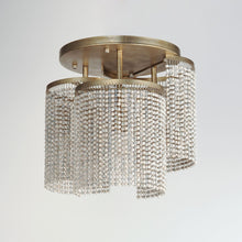 Load image into Gallery viewer, Fontaine Flush Mount Ceiling Light in Detail.