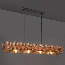 Load image into Gallery viewer, Loren Linear Chandelier in Detail.
