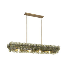 Load image into Gallery viewer, Loren Linear Chandelier in Detail.